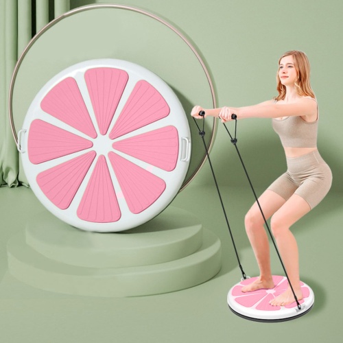 Диск здоровья Грация массажный с эспандерами (тренажер для талии, позвоночника, пресса) OSPORT (MS 4804-2)