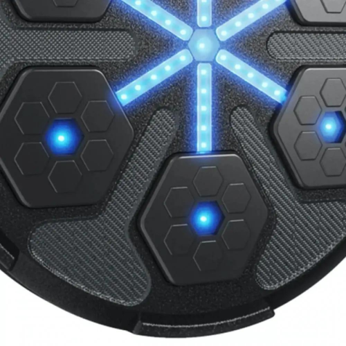 Тренажер настенный для бокса музыкальный с подсветкой электронная мишень для отработки ударов OSPORT (MS 4458) фото 5