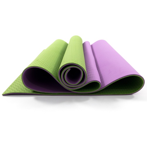 Коврик для йоги и фитнеса TPE (йога мат, каремат спортивный) OSPORT Yoga ECO Pro 6мм (FI-0076) фото 21