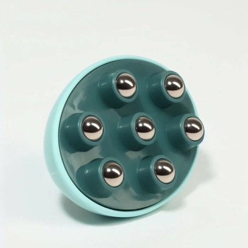 Массажер для тела роликовый ручной для массажа ног, шеи, спины, рук 8.5 см OSPORT (MS 4666) фото 10