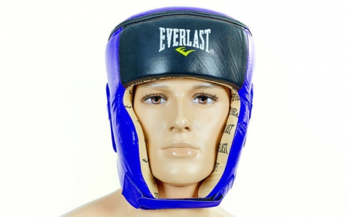 Шлем боксерский (в мексиканском стиле) кожа ELAST VL-6147 фото 5