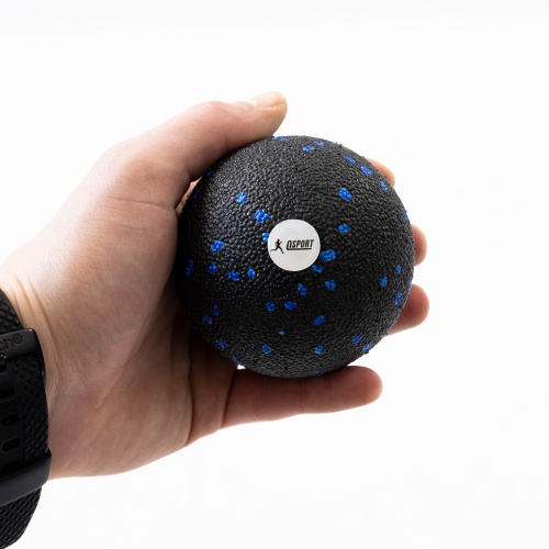 Массажный мячик, мяч массажер для спины, шеи, ног (МФР, миофасциального релиза) OSPORT EPP 8см (OF-0280) фото 6