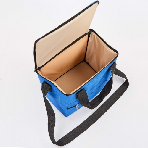 Термосумка (сумка-холодильник термос, термобокс, термо ланчбокс) для еды и бутылочек 15л OSPORT Lite (FI-0126) фото 14