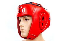 Шлем боксерский (профессиональный) кожа AIBO VELO VL-3081