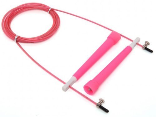 Скакалка скоростная спортивная регулируемая для кроссфита, бокса, фитнеса 290 см OSPORT (MS 3765) фото 8