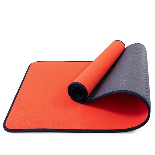 Коврик для йоги и фитнеса EVA двухслойный (йога мат, каремат спортивный) OSPORT Yoga Pro+ 8мм (OF-0275) фото 12