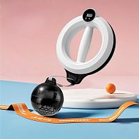 Кольцевой тренажер-обруч с утяжелительным шаром и счётчиком для тренировки рук OSPORT (MS 4802)