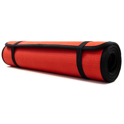 Коврик для йоги и фитнеса EVA двухслойный (йога мат, каремат спортивный) OSPORT Yoga Pro+ Micro 8мм (OF-0309) фото 6