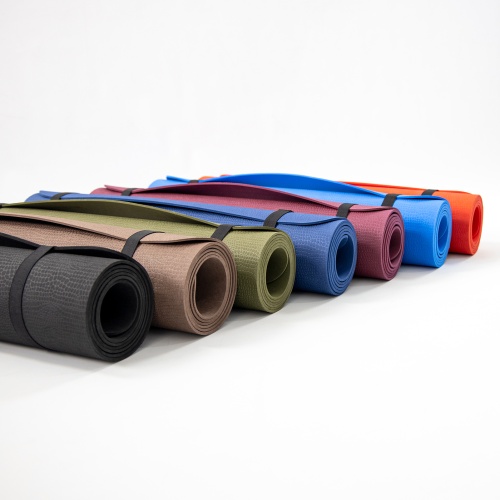 Коврик для йоги и фитнеса EVA 4мм OSPORT Yoga Pro (йога мат, каремат спортивный, гимнастический коврик для тренировок) + ручка переноска (OF-0340) фото 3