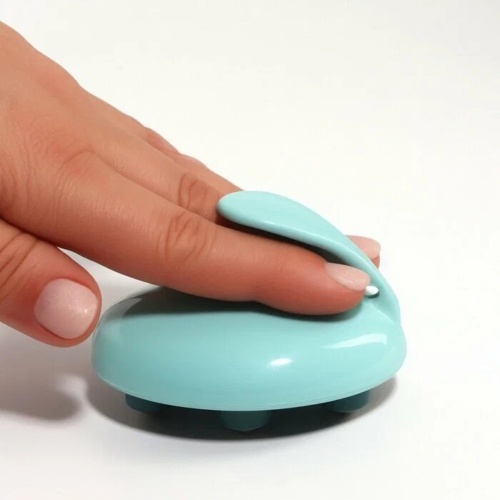 Массажер для тела роликовый ручной для массажа ног, шеи, спины, рук 8.5 см OSPORT (MS 4666) фото 8