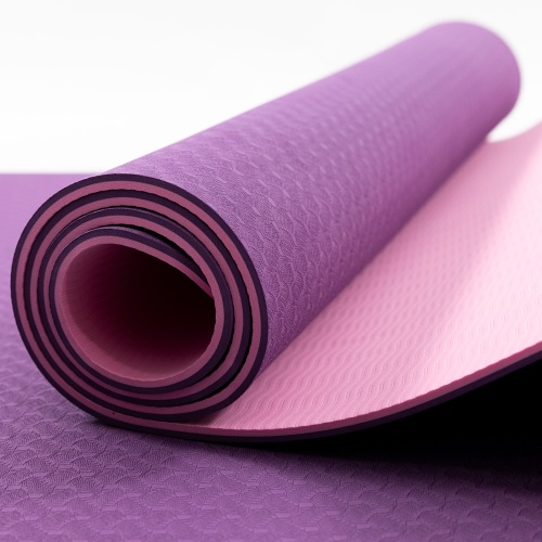 Коврик для йоги и фитнеса TPE (йога мат, каремат спортивный) OSPORT Yoga ECO Pro 6мм (FI-0076) фото 29