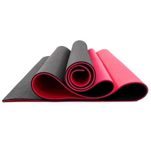 Коврик для йоги и фитнеса TPE (йога мат, каремат спортивный) OSPORT Yoga ECO Pro 6мм (FI-0076) фото 44