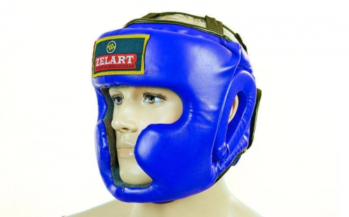 Шлем боксерский (с полной защитой) PU Zel ZB-5207 фото 2