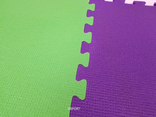 Детский игровой коврик-пазл (мат татами, ласточкин хвост) 50cм х 50cм толщина 10мм OSPORT Lite (FI-0092) фото 5