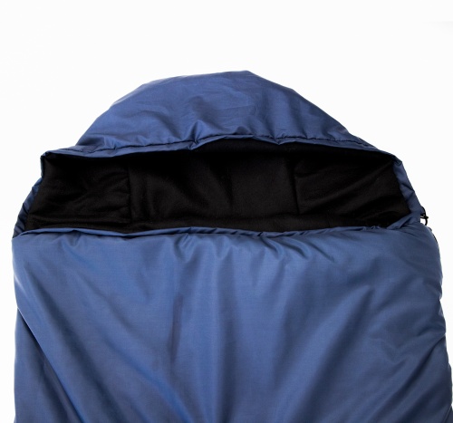 Спальный мешок (спальник) одеяло с капюшоном и флисом Осень-Весна OSPORT Tourist Medium+ (ty-0034) фото 4
