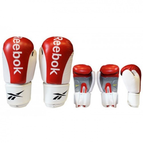 Перчатки боксерские Reebok BO-3625, Кожа (10, 12 унций) фото 2