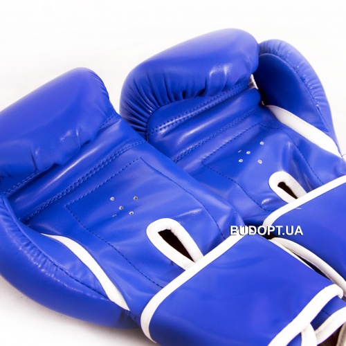 Перчатки боксерские для бокса 8-12 унций на липучке Everlast кожа PU (BO-3987) фото 4