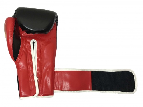 Боксерские перчатки на липучке кожа PU Everlast 10-12 OZ (MS 1951) фото 6