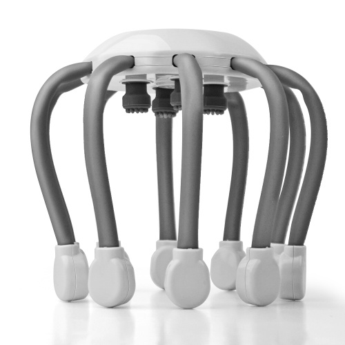 Электрический вибромассажер антистресс для массажа головы Осьминог 10 щупалец, 5 режимов OSPORT (MS 4786) фото 5