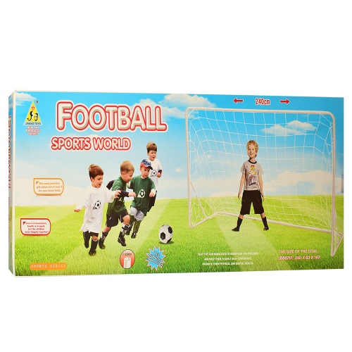 Футбольные ворота (разборные металлические детские) для игровых площадок, переносные 2шт Profi (MR 0178) фото 2