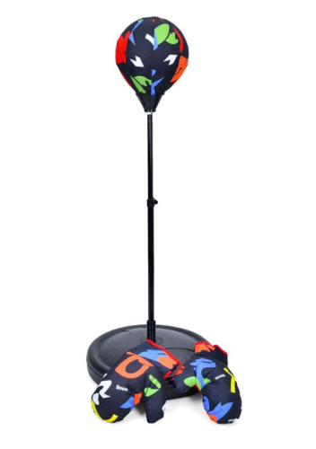 Детская боксерская груша на стойке и перчатки для бокса (напольный набор для бокса детский) Profi (MR 1252) фото 2 Детская боксерская груша на стойке и перчатки для бокса (напольный набор для бокса детский) Profi (MR 1252) фото 2