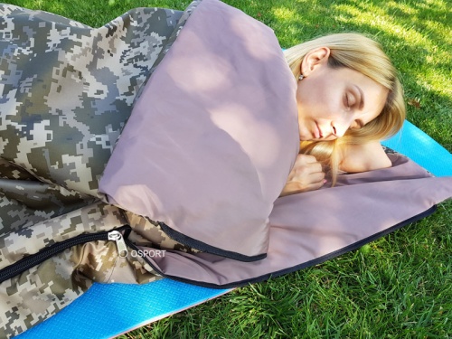 Спальный мешок (спальник туристический летний) одеяло OSPORT Лето Medium (FI-0046) фото 15