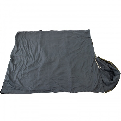 Спальный мешок (спальник) одеяло с капюшоном и флисом Осень-Весна OSPORT Tourist Medium Камуфляж (ty-0013) фото 7