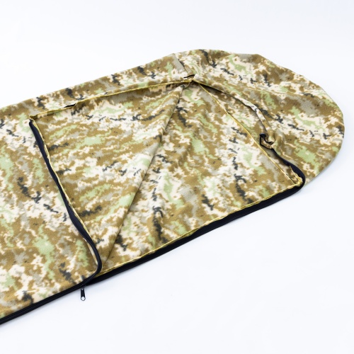 Одеяло флисовое - вкладыш для спальника в палатку и в спальный мешок OSPORT Pixel (TY-0035) фото 5