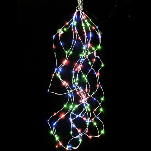 Гирлянда новогодняя (украшение на елку) цветная декорация (пучок) светодиодная для дома 2м Stenson (R87569) фото 3