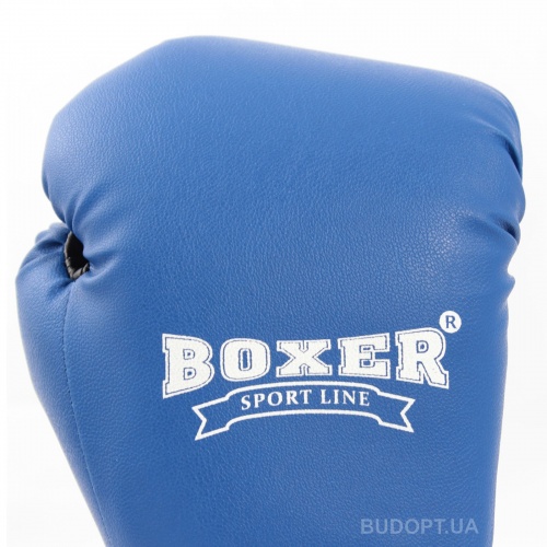 Перчатки боксерские для бокса из кожвинила Boxer 10 унций (bx-0036) фото 9