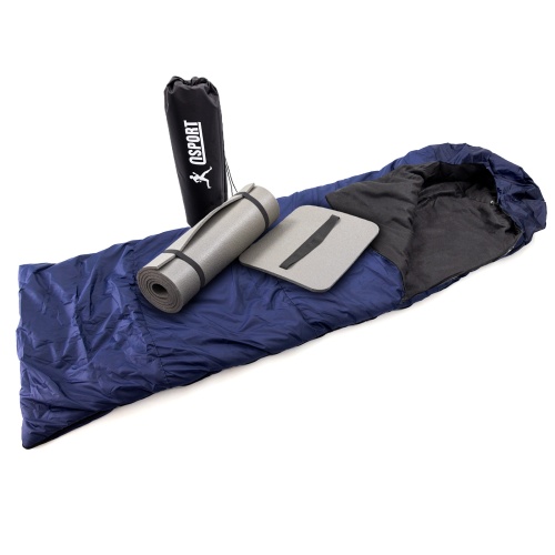 Коврик туристический + спальник + сидушка (каремат в палатку под спальный мешок) OSPORT Lite Зима (n-0016) фото 2