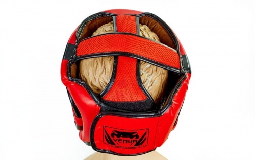 Шлем боксерский с полной защитой FLEX VENUM BO-5339 фото 4