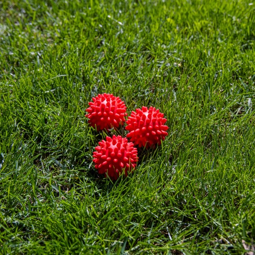 Массажный мячик, массажер для спины, шеи, ног (самомассажа МФР, миофасциального релиза) OSPORT 6см (OF-0196)  фото 22