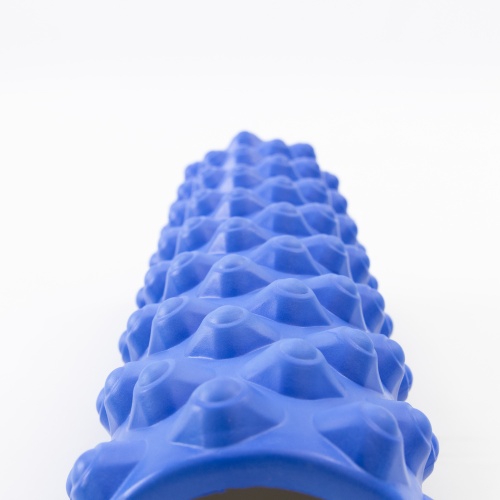 Массажный ролик, валик для массажа спины (йога ролл массажер для спины, шеи, ног) OSPORT 45*14см (MS 0857-5) фото 10