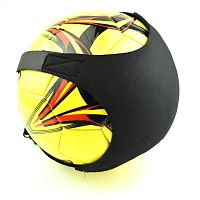 Футбольный тренажер пояс для отработки ударов и паса, крепление на мяч (эспандер) (MS 4242)