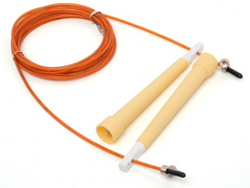 Скакалка скоростная спортивная регулируемая для кроссфита, бокса, фитнеса 290 см OSPORT (MS 3765) фото 7