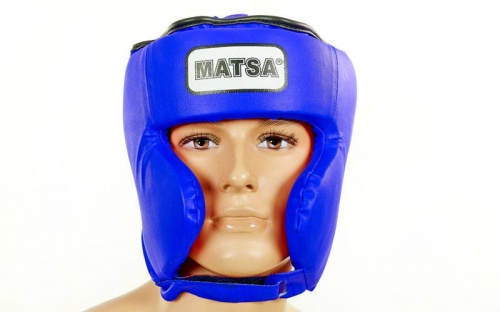 Шлем боксерский (в мексиканском стиле) PVC MATSA ME-0145 фото 5