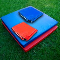 Чехол на мат спортивный, гимнастический, борцовский из кожвинила 100х100х10см OSPORT (OF-0239)