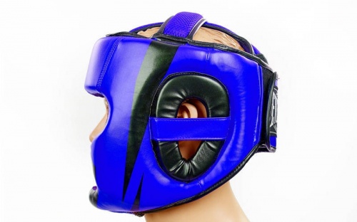 Шлем боксерский (с полной защитой) FLEX ELAST BO-5342 фото 3