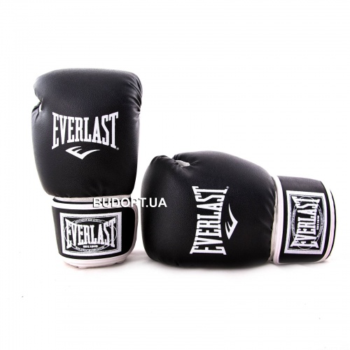 Боксерские перчатки для бокса Everlast LV-5378 (8, 10, 12 унций) Кожвинил фото 4