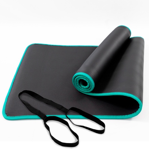 Коврик для йоги и фитнеса NBR (йога мат, каремат спортивный) OSPORT Mat Pro Plus 1см (OF-0276) фото 3