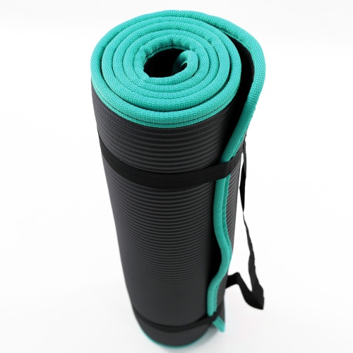 Коврик для йоги и фитнеса NBR (йога мат, каремат спортивный) OSPORT Mat Pro Plus 1см (OF-0276) фото 16