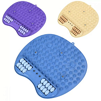 Массажный ортопедический акупунктурный коврик с магнитами для массажа ног и стоп OSPORT (MS 4972)