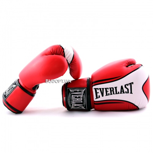 Перчатки боксерские PU Everlast BO-0225 FIGHT-STAR (10, 12 унций) фото 2