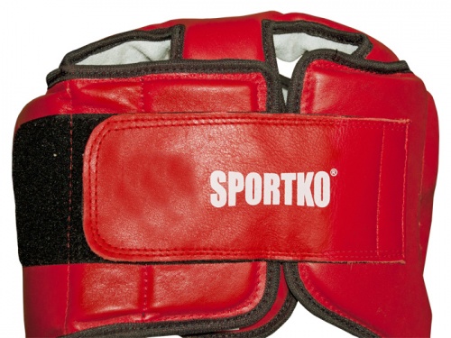 Шлем боксерский кожаный Sportko (ФБУ) фото 2