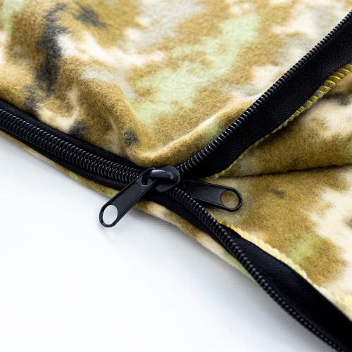 Одеяло флисовое - вкладыш для спальника в палатку и в спальный мешок OSPORT Pixel (TY-0035) фото 6