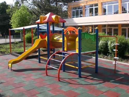 Резиновое спортивное (напольное) покрытие для детских площадок, спортзала 12мм OSPORT (П12) фото 7