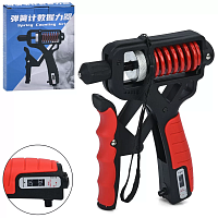 Эспандер кистевой пружинный с счетчиком и с регулируемой нагрузкой 5-120кг OSPORT (MS 4676)