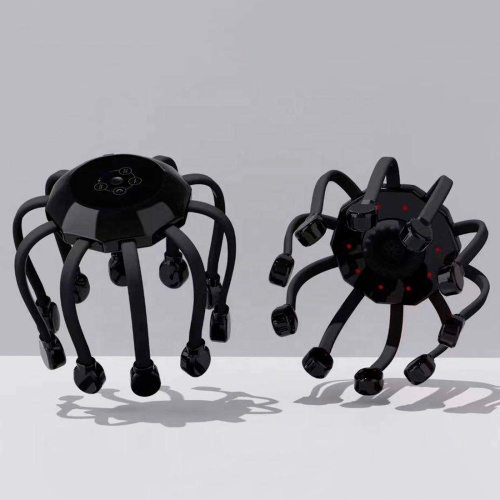 Электрический вибромассажер антистресс для массажа головы Осьминог 10 щупалец, 5 режимов OSPORT (MS 4786) фото 6