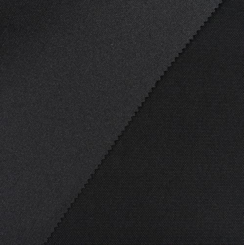 Ткань Оксфорд 600d PVC (Oxford) водоотталкивающая 100% ПЭ 220 г/м2 150см Черный (TK-0031) фото 3